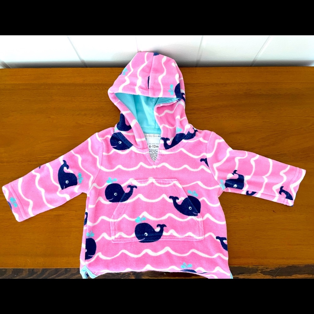 Pottery Barn Kids / Baby Whale Icon Coverup